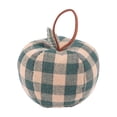 thumbnail image 2 of WIZUTIZ Vintage Fabric Apples Decor 3-Pack Handmade Stuffed Cloth Fruit for Home Shelf Farmhouse Kitchen Table Centerpiece Green, 2 of 6