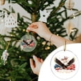 thumbnail image 4 of 1-Pack US 250th Anniversary Ornament, 250 Years of The United States Anniversary 2026 Patriotic Decorations for Christmas Tree Decor, Collectible Keepsake Gift for Patriots & History Lovers(#B), 4 of 5