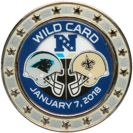 New Orleans Saints vs. Carolina Panthers WinCraft 2018 Matchup Game Pin