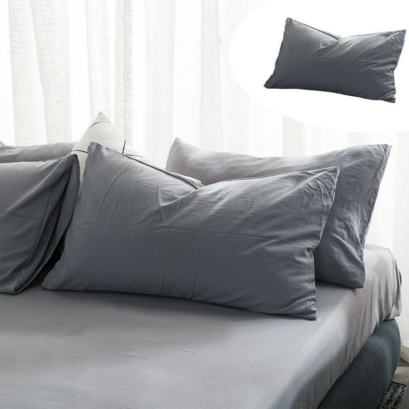 AZXY 1PC Cotton Pillowcases,Standard Pillowcases,Pillow Case for Hair and Skin Care,Hypoallergenic Pillow Cases Clearance 19x29
