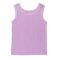 thumbnail image 6 of Wonder Nation Toddler Girls Cotton Tank Top Undershirts, 10-Pack, 6 of 7