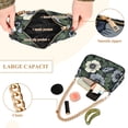 thumbnail image 2 of FORMRS Womens Shoulder Bag with Chain Strap Clutch Purse Cute Tote Handbag, Dark Floral, 2 of 7