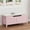 Pink 39.4", variant on Danolapsi Storage Ottoman Bench,Footrest Padded Seat,Wooden Bed End Bench,Flip-Top Shoe Bench With Large Storage Space For Living Room Bedroom Entryway,Easy Assembly