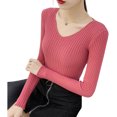 thumbnail image 1 of Sueter De Mujer Moda Canale Sweater Diseño A Relieve Abrigo LOLE  Sueter, 1 of 4