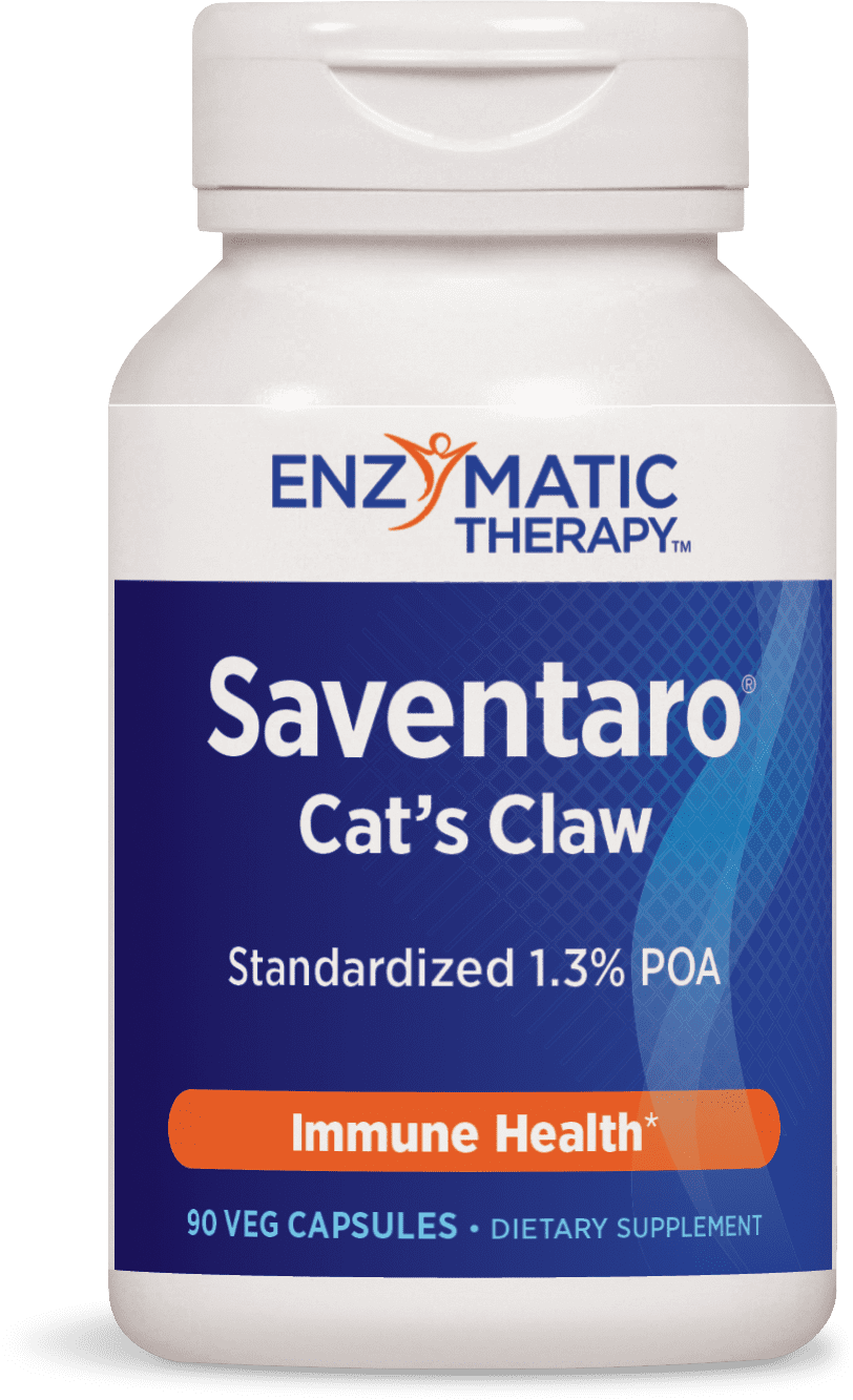 Enzymatic Therapy Saventaro Cat's Claw Vegetarian Capsules ...