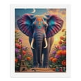 thumbnail image 5 of Paint By Numbers Kit for Adults Beginner - Elephant Painted Sunset Blossoms DIY Canvas Painting Kits for Adults, Frameless Paint By Number for Adults for Home Wall Decor 16x20 Inch, 5 of 7