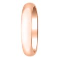 thumbnail image 2 of Traditional 4MM 10K Rose Gold Hollow Band - Wedding Ring for Men & Women, 2 of 4