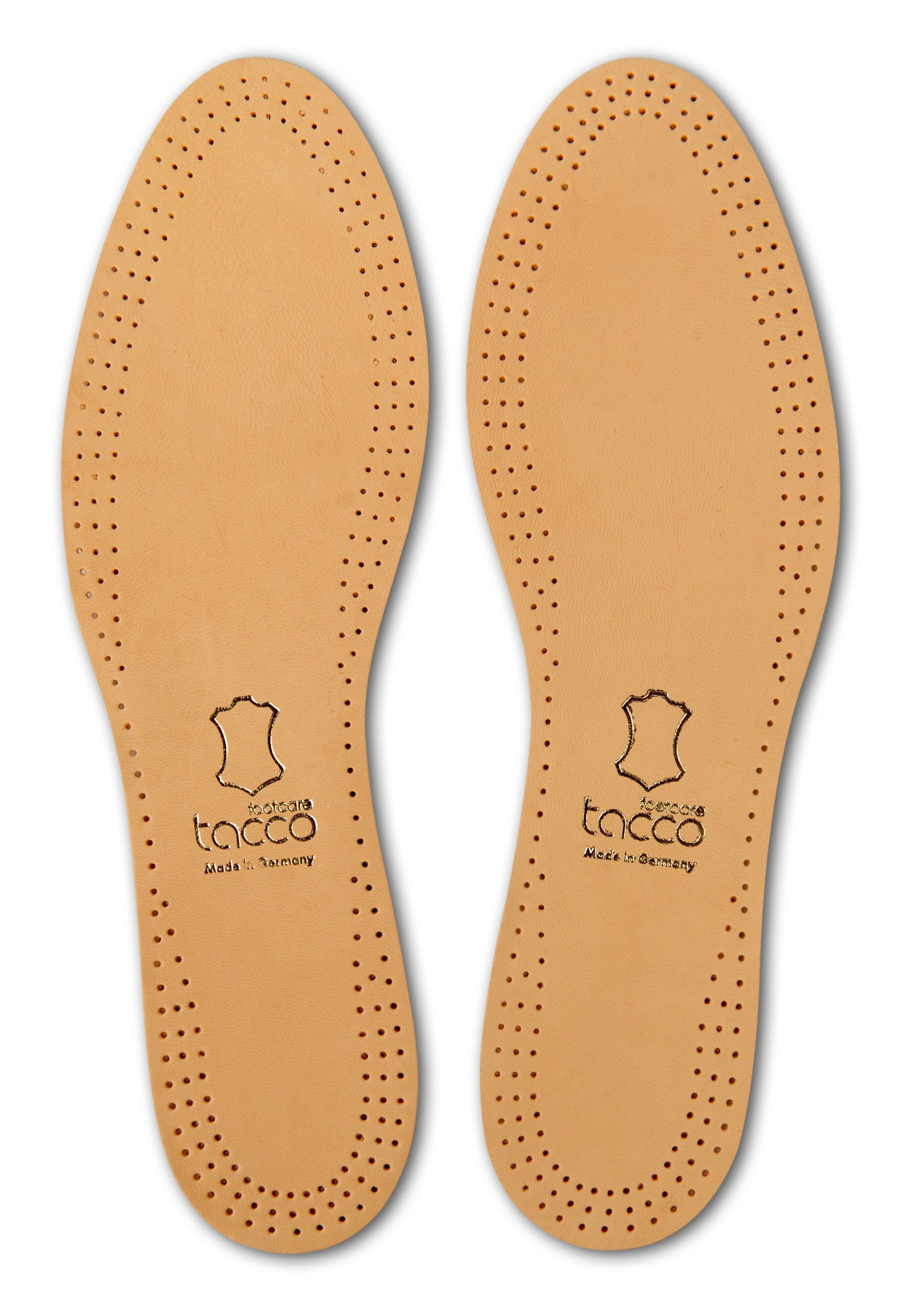 Women Full Leather Insoles Men Any Sizes TACCO CITY Footcare 
