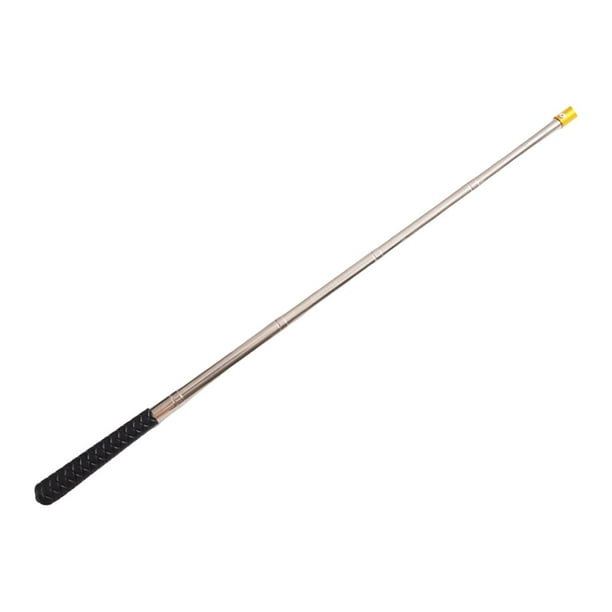 Caña de pescar telescópica retráctil, herramienta de caña de pescar portátil y ajustable 25 cm a 68 cm