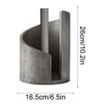 thumbnail image 3 of Wood Paper Towel Holder Countertop Vertical Tissue Holder Rack for One Handed Tear in Kitchen Bath Living Room Bedroom Home Decoration, 3 of 5