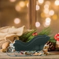 thumbnail image 4 of Dark Green Sleigh Shape Christmas Sleigh Toy for Home Decorators and Party Planners 1Set, 4 of 8