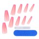 thumbnail image 3 of 2 sets / 48pcs Prensa francesa en las uñas Largas Falsas Nails Ballerina Coffin Fake Clavo, 3 of 5