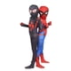 thumbnail image 5 of Disfraz de Spider-Man Kid Spider-Verse Miles Morales para cosplay Zentai, mono con patrón de Spider-Man para adultos, disfraz de Halloween, 5 of 5