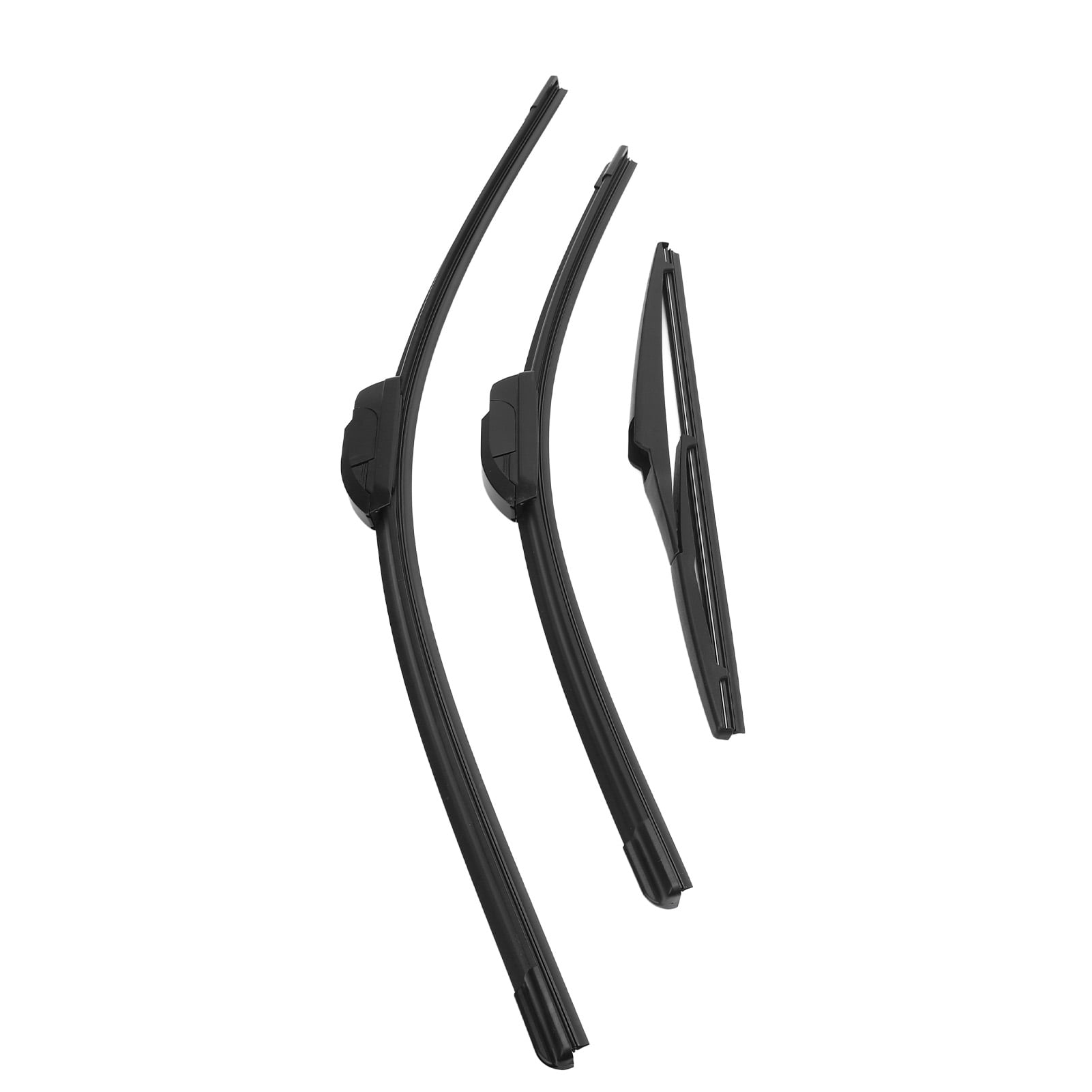 Windshield Wiper Blades, Exceptional Durability 24in 17in 12in 3 Piece Wiper Blades Rubber Quiet  for Mirage 2014-2020