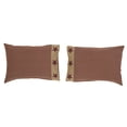 thumbnail image 5 of VHC FBA Brands 13617 Ninepatch Star Applique Border Pillow Case Set, 5 of 5