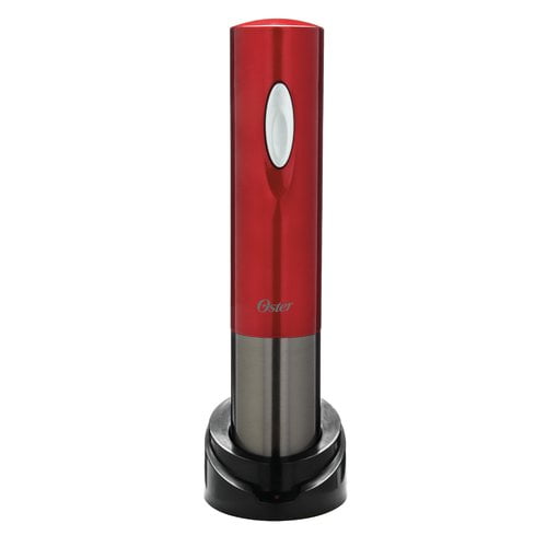 Oster Electric Wine Bottle Opener, Metallic Finish