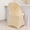 Beige, variant on Efavormart Navy Blue Spandex Folding Slip On Chair Cover with Silver Rhinestone Buckled Sash Band, Stretch Fitted Chair Cover