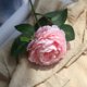 thumbnail image 4 of Fiudx Ramo de Rosas Artificiales, Diseño de Flores Rosas Realistas, Vibrante y Realista, Decoración para Bodas, Decoración de Hogar y Jardín, Toque Elegante, 28 Cm de Largo Total, 9 Cm de Diámetro de, 4 of 6