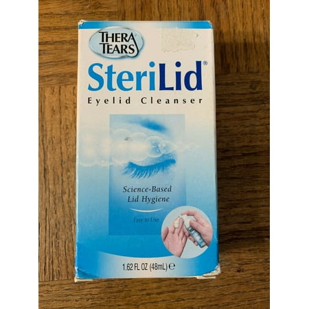 Thera Tears SteriLid Eyelid Cleanser (Best Product For Dry Eyelids)