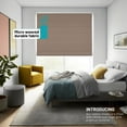 thumbnail image 2 of Chicology Cordless Roman Shades, Khaki (Cotton), 31"W X 64"H, 2 of 6