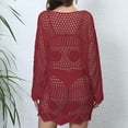 thumbnail image 6 of LYXSSBYX Swimsuit Cover up for Women Women Fashion Bathing Suit Bikini Swimwear Beach Sexy Hollow Swimsuit Smock, 6 of 6