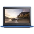 thumbnail image 4 of Restored Dell Chromebook 11 (3120) Blue Trim 11.6-inch 4GB RAM 16GB Intel Celeron N2840 2.16GHz Bundle: USA Essentials Bluetooth/Wireless Airbuds, Wireless Mouse By Certified 2 Day Express (Refurbished), 4 of 8
