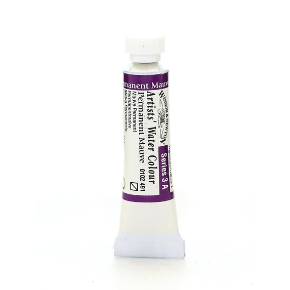 Professional Water Colours permanent mauve, 5 ml, 491 (pack of 2)