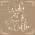 thumbnail image 2 of Louise, Gigi 12x12 Black Ornate Wood Framed with Double Matting Museum Art Print Titled - Smell The Coffee, 2 of 4