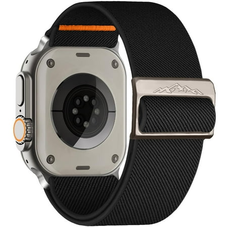 DMVEIMAL Spigen Lite Fit Ultra Band Designed Compatible with Apple Watch Band for iwatch Bands Apple Watch Ultra 2, Series 9 8 7 6 5 4 3 2 1 49mm 45mm 44mm 42mm 41mm 40mm 38mm Nylon Solo Loop
