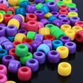 thumbnail image 3 of 360pcs Beads Beads + 600x Alphabet Beads Letter Beads para joyas de bricolaje Kit surtido viene con 8 colores de cuerda elástica, 1 BLESIY fabricación de pulseras, 3 of 8