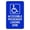 Color 4175, variant on Accessible Passenger Loading Zone Sign Parking Signs Metal Sign Tin Sign 12x16 Inch - Caution Safety Warning Security Signs Indoor & Outdoor Signs for Home, Office, Work