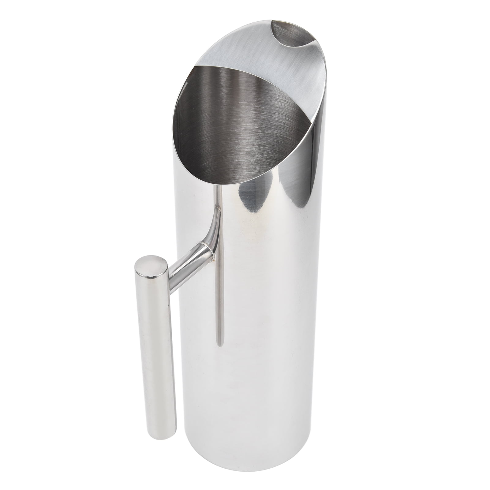 Stainless Steel Pitcher, Large Capacity Water Pitcher Ergonomic Handle For Water For Tea For Coffee 2L
