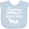 thumbnail image 3 of Inktastic Future Harness Racer Horse Racing Boys or Girls Baby Bib, 3 of 4