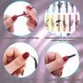 thumbnail image 5 of 18 hojas de calcomanías autoadhesivas para uñas, para decoración de uñas de mujer, varios estilos, 6,4 x 5,3 cm, 5 of 5