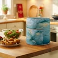 thumbnail image 5 of Green Marble Pressure Cooker Cover Abstract Modern Art Green Gradient Waves Dust Cover for Kitchen Appliances with Top Handle & Storage Pockets, Fits 6 Quart Instant Pot, Air Fryer, Crock Pot, 5 of 9