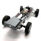 thumbnail image 3 of Caja de cambios de transmisión de metal con motor 370 compatible con accesorios de piezas de actualización de coche D12 D42 1/10 Rc, titaniu, 3 of 5
