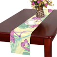 thumbnail image 2 of MKHERT Pink Flamingo Table Runner for Kitchen Wedding Party Home Decor 14x72 inch, 2 of 4