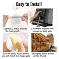 thumbnail image 4 of Pet Safety Guard Mesh Dog Gate,pet Gate Magic Gate For ,portable Folding Safety Gates Install Anywhere Wide Safety, 4 of 5
