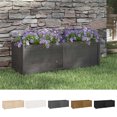 thumbnail image 2 of vidaXL Planter Patio Outdoor Raised Garden Bed Flower Box Solid Wood Pine, 2 of 32