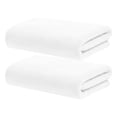 thumbnail image 6 of Hvmvliv Hand Towels 2-Pack Superfine Fiber Bath Towel Thinner & Softer Than Ordinary Towels, 3X Faster Drying, Super Absorbent & Non-Shedding, Multipurpose for Home, Travel, Yoga and Swimming White, 6 of 6