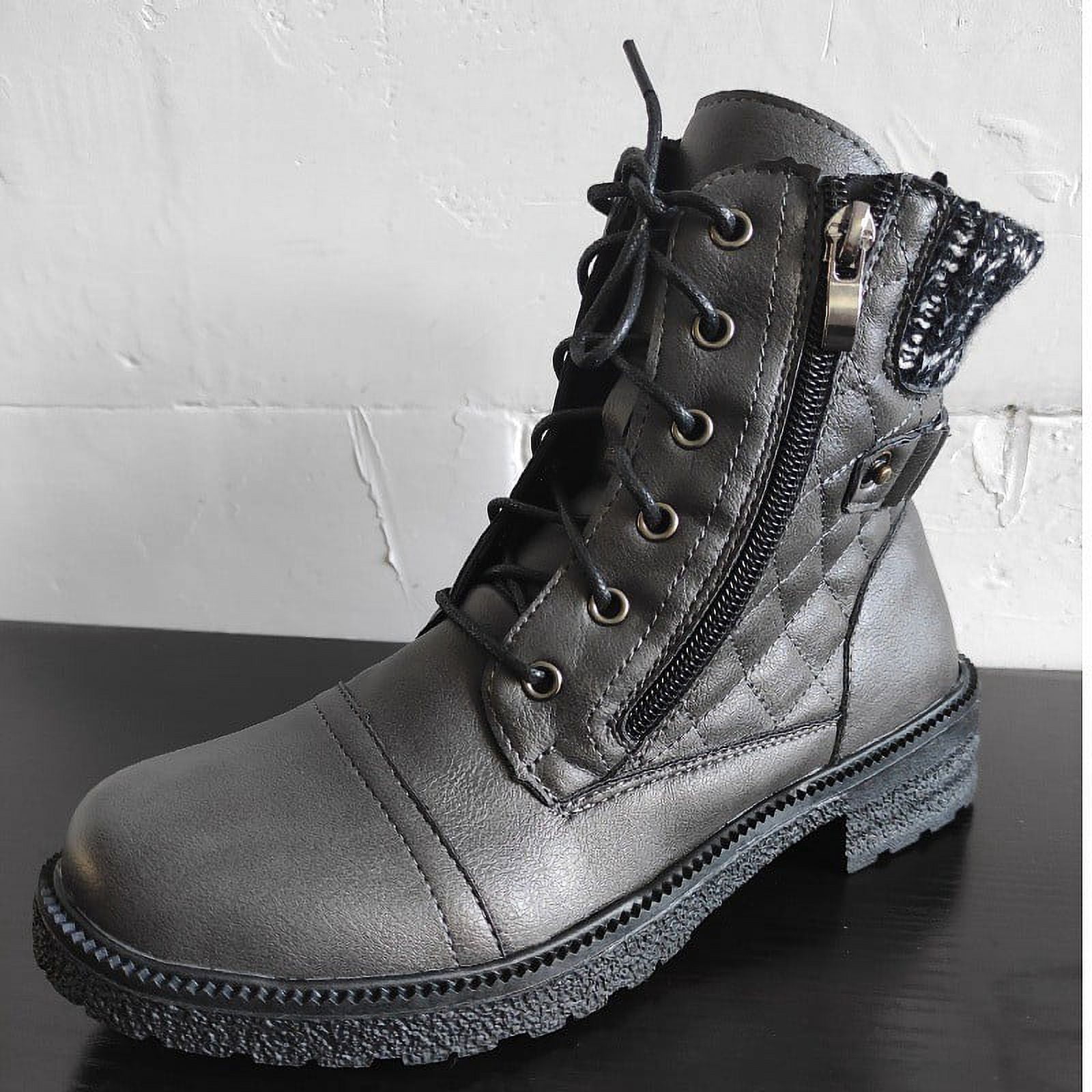 Teacher Appreciation Gifts AXXD Mid-Calf Boots,Booties Comfort Ladies Fall Shoes For Women 2024 Snow Boots For Women Over-the-Knee Shoes For Clearence