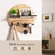 thumbnail image 4 of Portallaves de Pared Decorativo con Repisa y Ganchos Dreampossible, 4 of 7