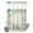 Eucalyptus LeavesXF0425, variant on No Hook Shower Curtain with Built-in Rings - Nautical Washable Waterproof Fabric Bathroom Curtains for Hotel,Rentals, Stall 36 X 72 Inch , Ocean Lighthouse Starfish Shell Ship Aqua Blue