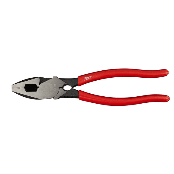 Milwaukee Tool High-Leverage Lineman's Pliers with Thread Cleaner
