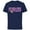 Navy, variant on Princess Rapunzel Fearless - Short Sleeve Cotton T-Shirt for Adults - Customized-Black