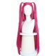 thumbnail image 1 of Nvzi Peluca sintética, 1 peluca rosa de 99,9 cm de largo con apariencia natural, peluca completa sin adhesivo, peluca de cabello sintético liso y grueso, adecuada para fiestas temáticas., 1 of 5