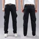 thumbnail image 3 of Pantalones cargo de senderismo de algodón para exteriores para hombres, pantalones estéticos, baratos, de lujo, nuevos, para hombre, ropa técnica más barata, diseñador emo, sueltos, 3 of 5