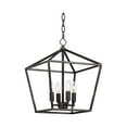 thumbnail image 2 of Franklin Iron Works Queluz Bronze Pendant Chandelier 13" Wide Industrial Rustic Geometric Cage 4-Light Fixture for Dining Room House Kitchen Island, 2 of 9