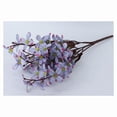 thumbnail image 1 of Paquete de 4 flores artificiales, orquídeas, plantas, flores de Phalaenopsis, ramas, plantas falsas, toque real para el hogar, oficina, boda, decoración de mesa, bricolaje, azul y morado Sincero  Hogar, 1 of 7