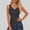 Dark Gray, variant on Womens Basic Tee Shirt New Women’s Slim Tank Tops with Built Bras V Neck Ribbed Knit Tops Summer Sleeveless Breathable Versatile Camisole ,XL